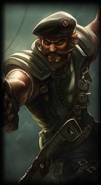 LoL Account With Gangplank the Betrayer Skin