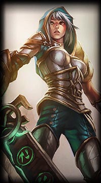 LoL Account With Dragonblade Riven Skin
